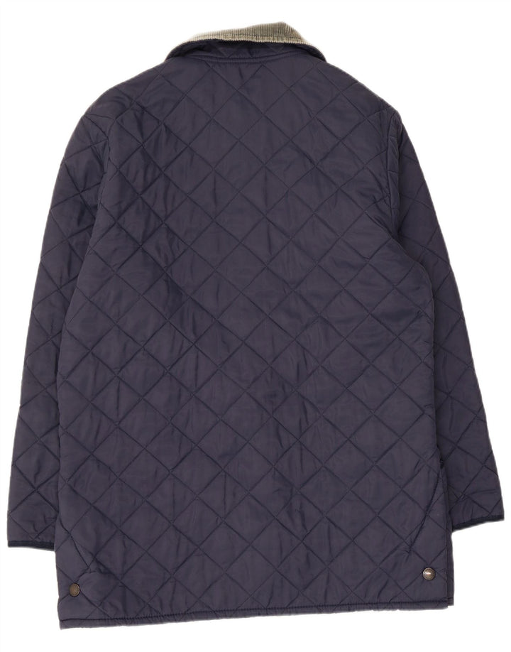 Мужская стеганая куртка Barbour UK 38 Medium Navy Blue