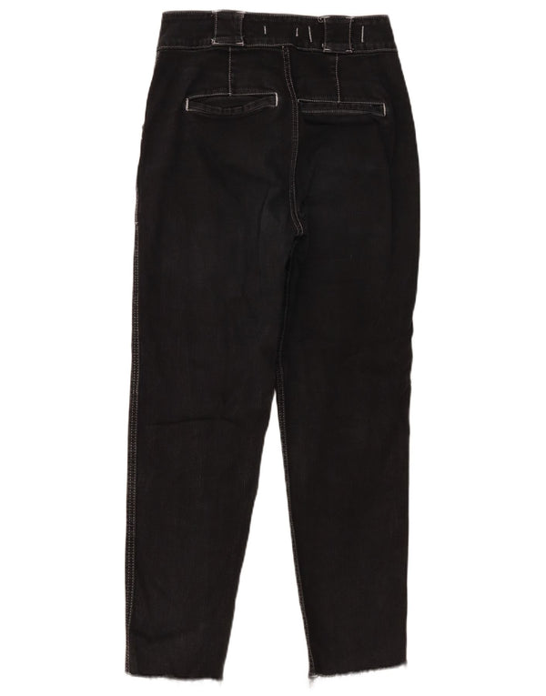 Женские прямые джинсы Hollister для мам, США 5, средние W27 L27, черные