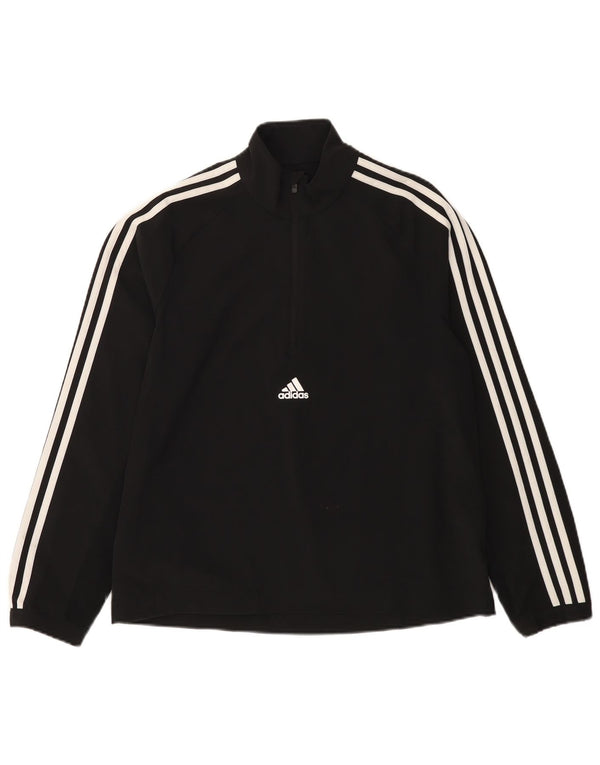 Женский спортивный костюм-пуловер ADIDAS Oversized UK 8/10, маленький черный