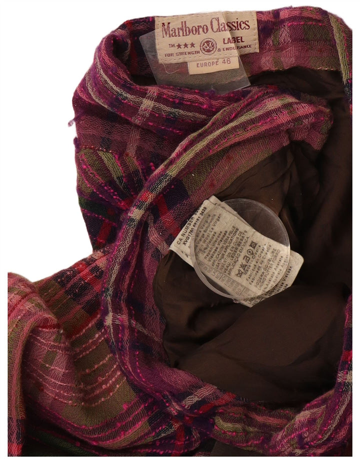 Женская юбка-трапеция Marlboro Classics EU 46 XL W32 в разноцветную клетку