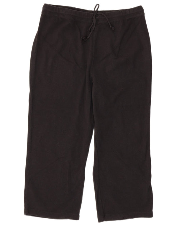 Женские укороченные спортивные брюки Tommy Bahama UK 18 XL, черный хлопок