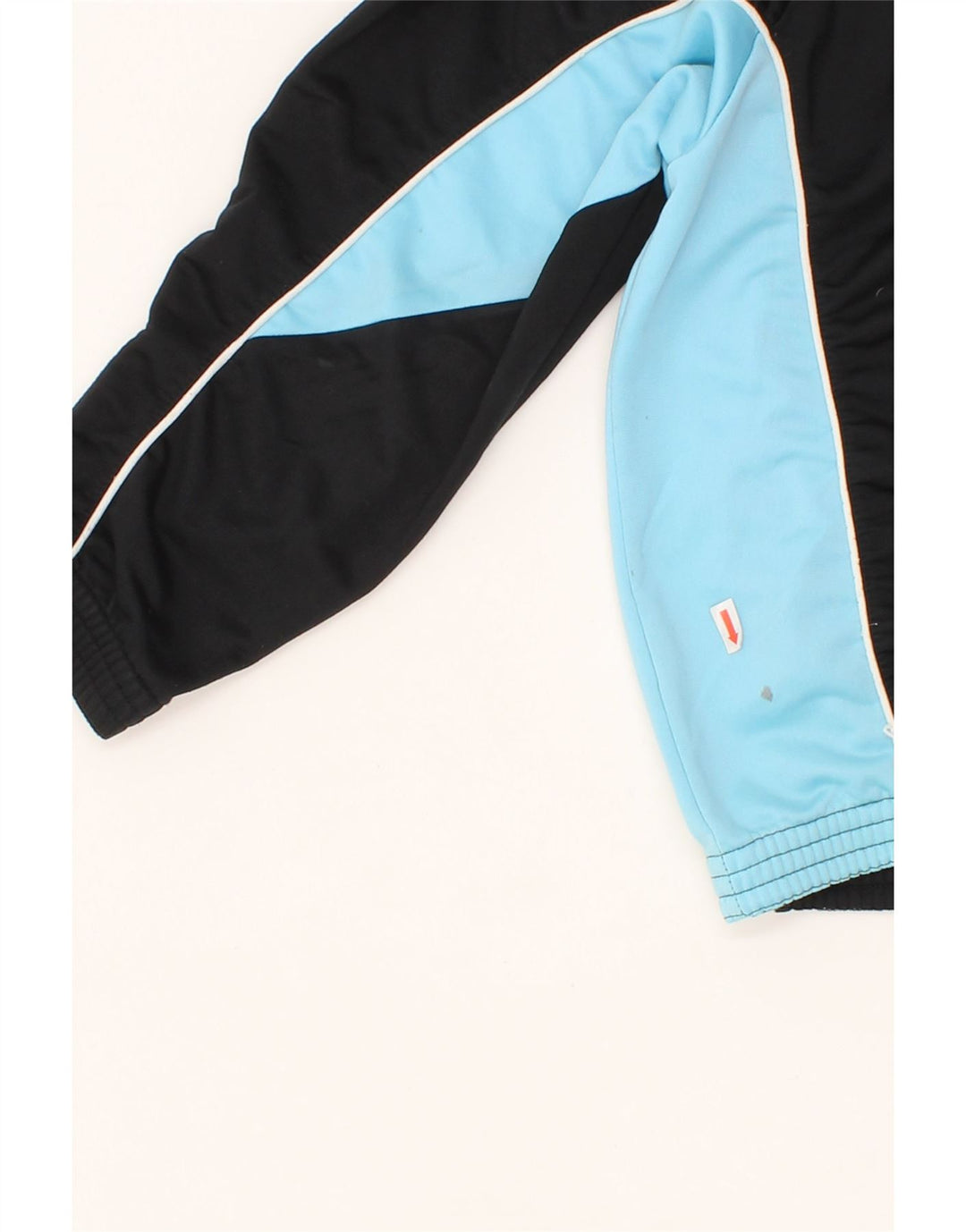 ERREA Boys Tracksuit Top Jacket 13-14 Years Black Colourblock Polyester Vintage Errea and Second-Hand Errea from Messina Hembry 