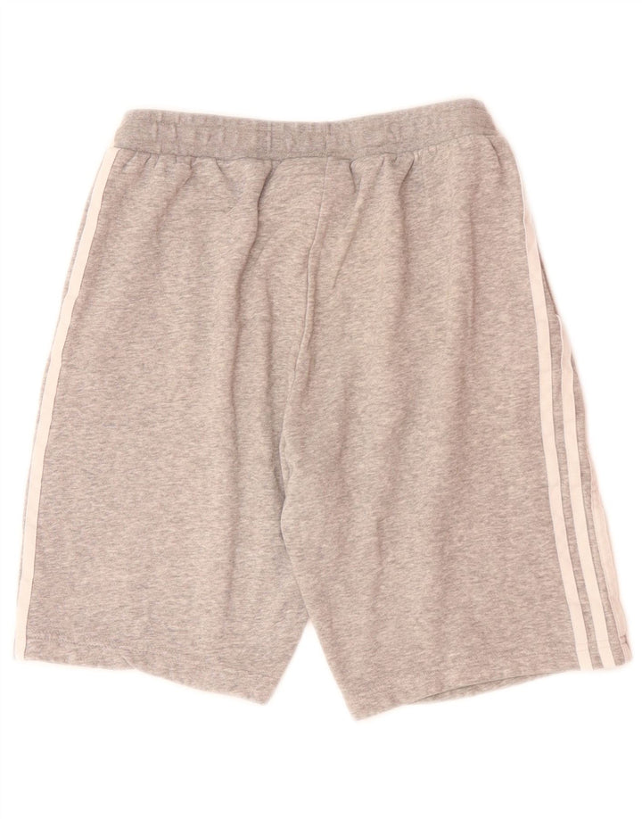 Спортивные шорты Adidas для мальчиков 15-16 лет, серые, хлопок