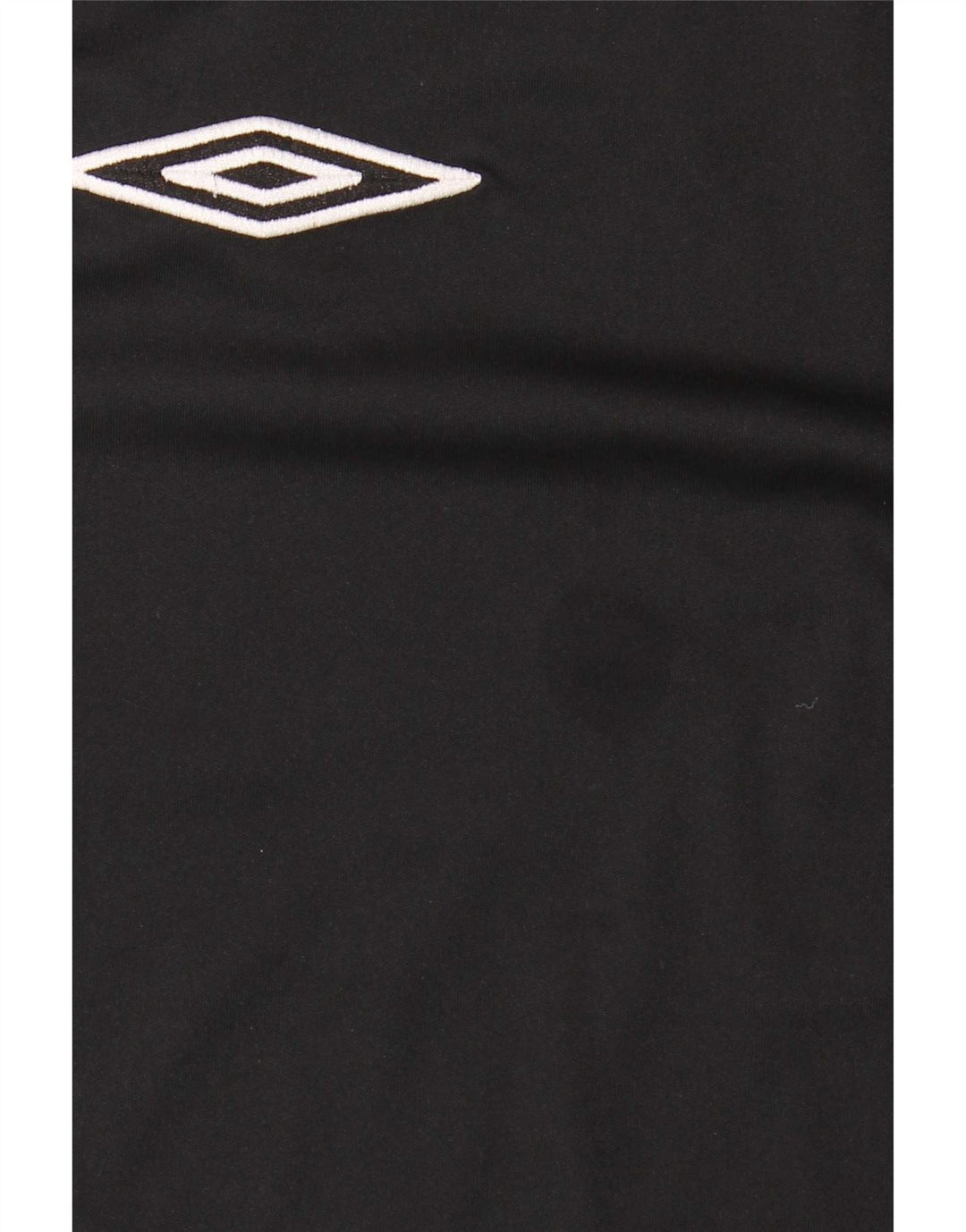 Мужская футболка с рисунком Umbro, верх XL, черная, полиэстер с цветными блоками