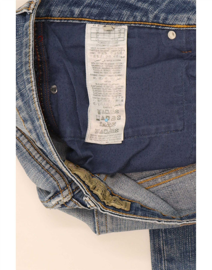 Мужские прямые джинсы Guess W32 L29, синие, хлопок