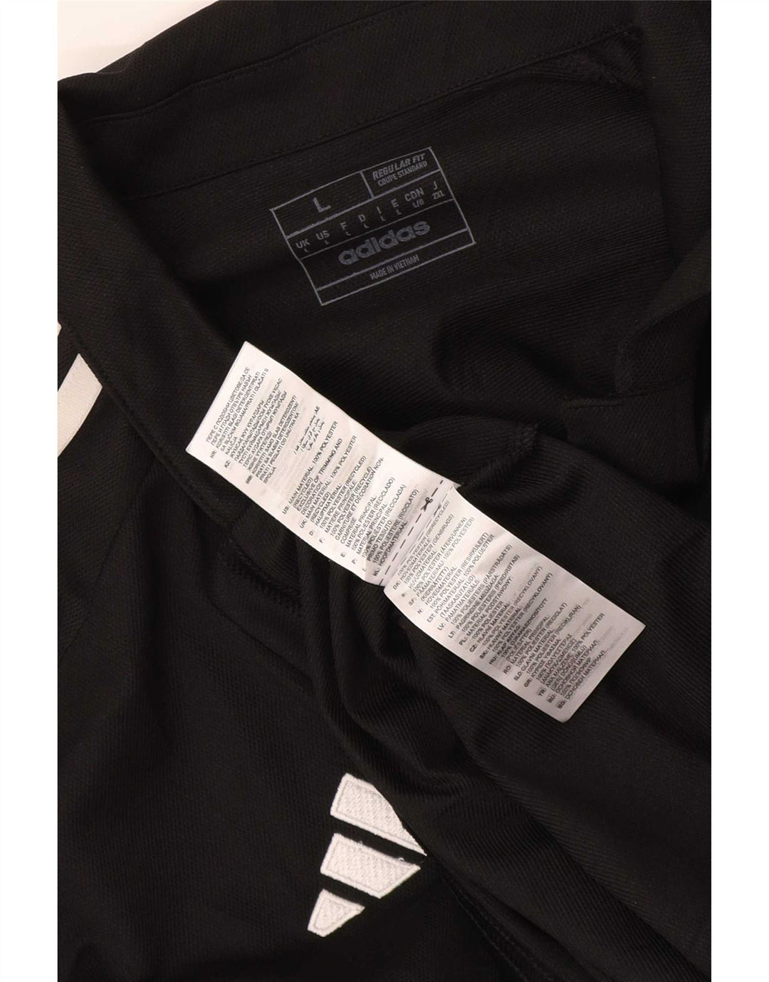 Мужская рубашка поло Adidas Aeroready с графикой обычного кроя, большая черная полиэстер