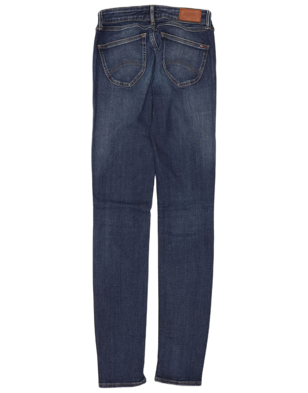 Женские джинсы скинни Tommy Hilfiger Sophie с низкой талией W28 L34, синий хлопок