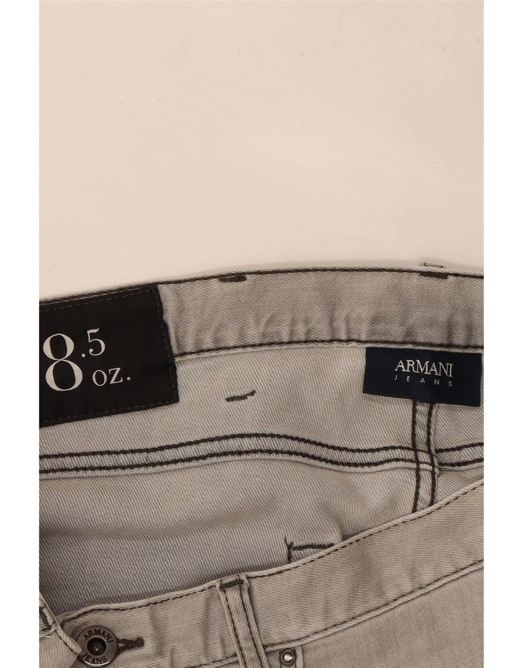 Женские прямые джинсы Armani W33 L28 Серые
