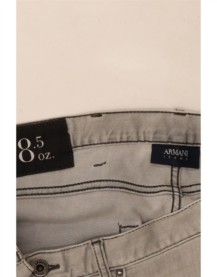 Женские прямые джинсы Armani W33 L28 Серые