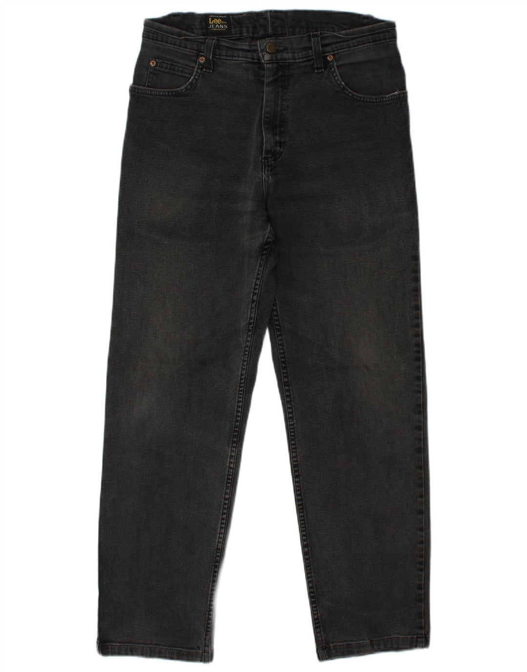 Женские зауженные джинсы LEE W30 L28 Серые