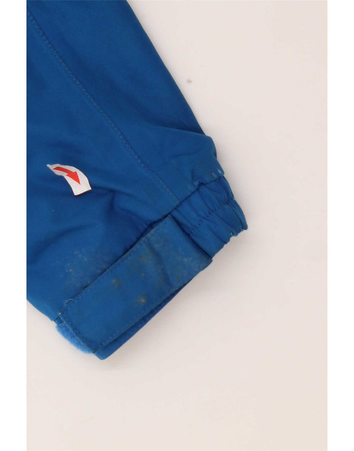 Helly Hansen Дождевик с капюшоном и графическим рисунком для мальчиков 13-14 лет, синий полиэстер