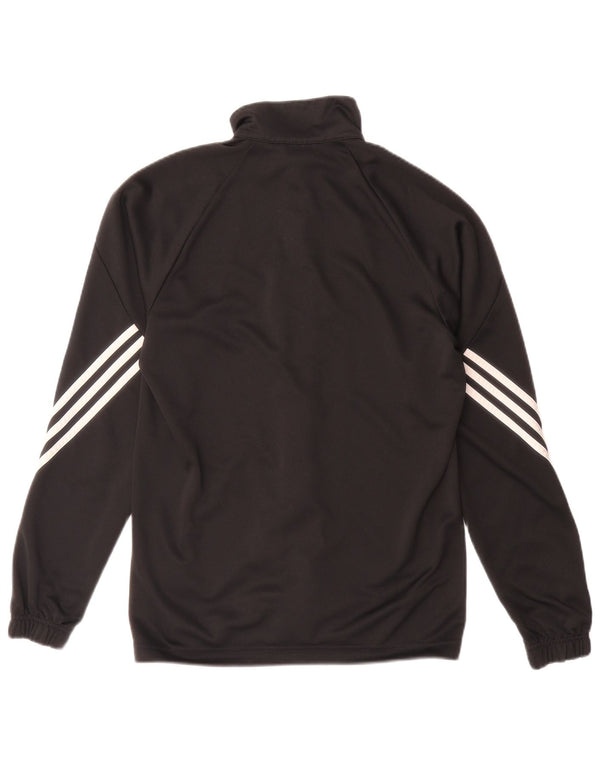 Мужской спортивный костюм Adidas Climalite, верхняя куртка, маленький черный полиэстер
