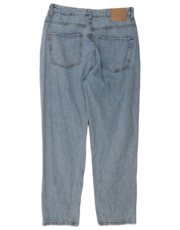 Женские прямые джинсы Zara EU 42, большие, W32 L27, синие, хлопок