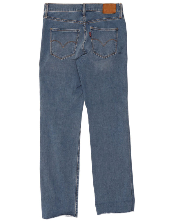Levi's Женские прямые джинсы 314 Shaping W27 L28 Темно-синий хлопок