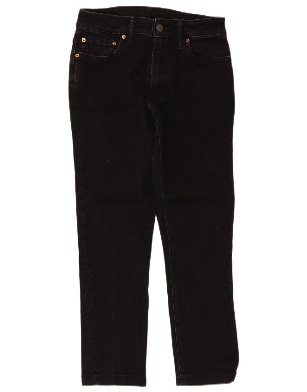 Женские укороченные джинсы American Eagle W30 L26, черный хлопок