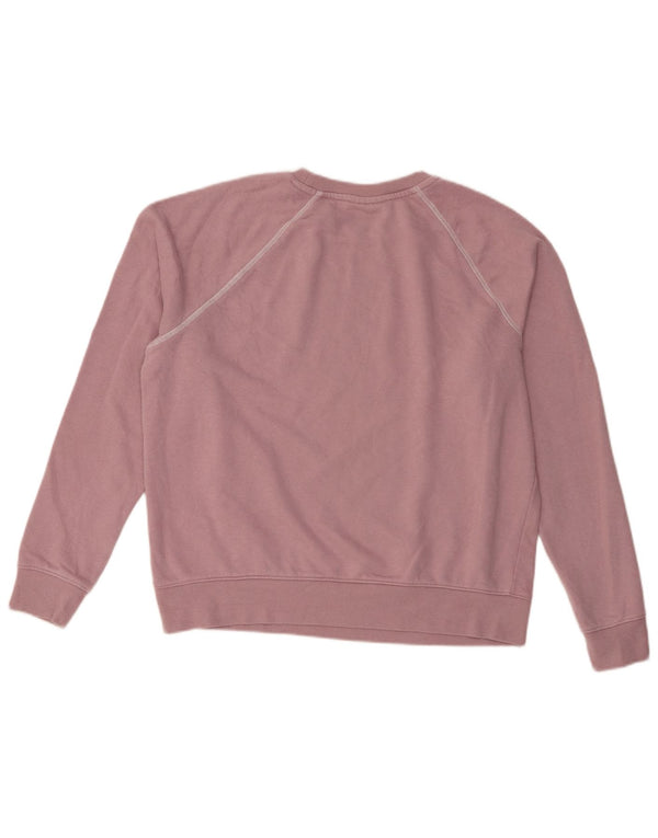 Fila Womens Sweatshirt Jumper UK 16 Large Purple Cotton