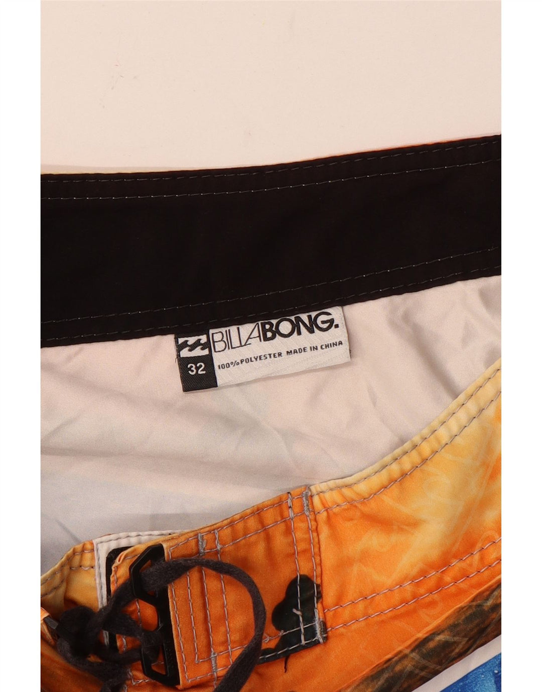 Billabong Мужские шорты для плавания с рисунком, средние, разноцветные в полоску