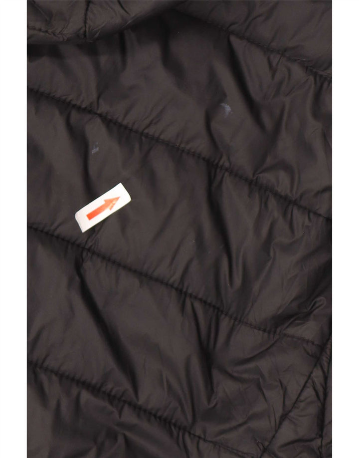 Мужская утепленная куртка с капюшоном Hugo Boss UK 44 2XL Черный Полиамид