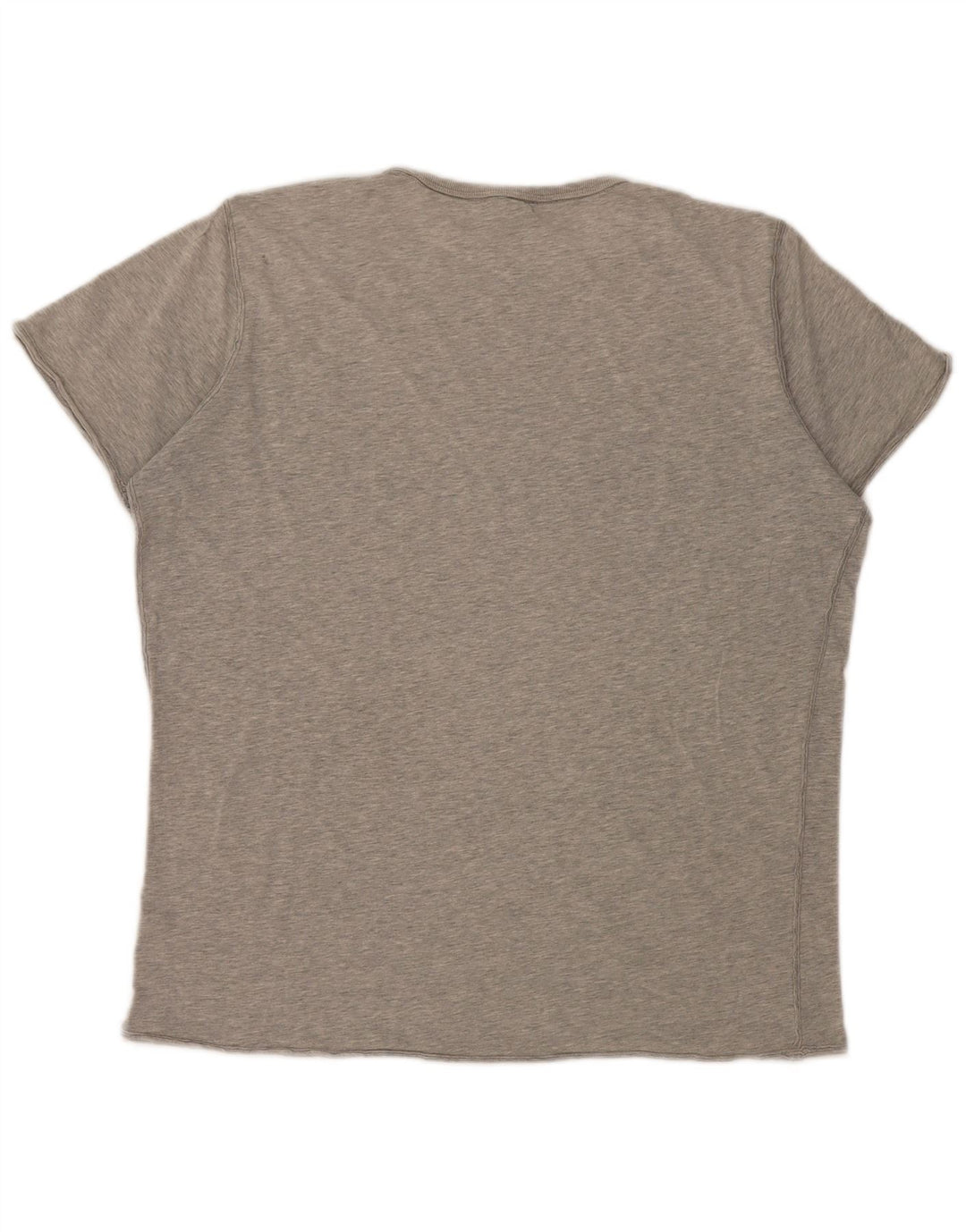 Мужская футболка с рисунком Diesel, большая серая в крапинку