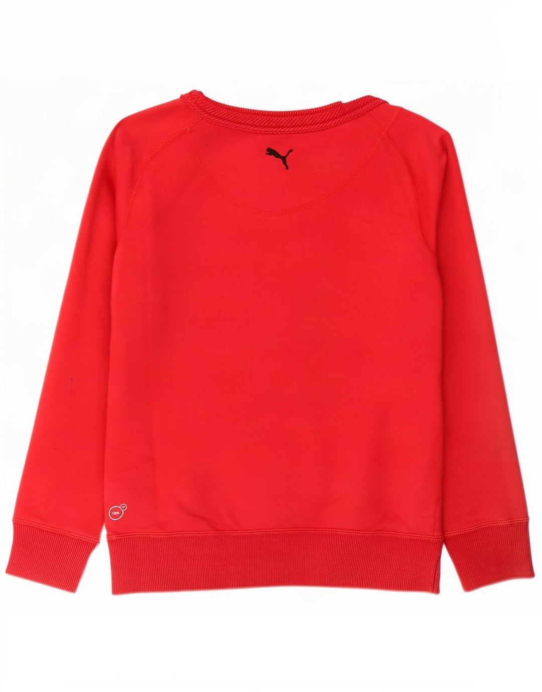 Женский свитер с рисунком Puma UK 10, маленький красный хлопковый джемпер