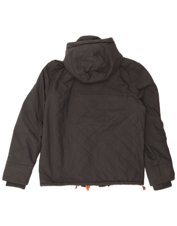 SUPERDRY Мужская ветровка с рисунком The Windcheater UK 40, большая черная