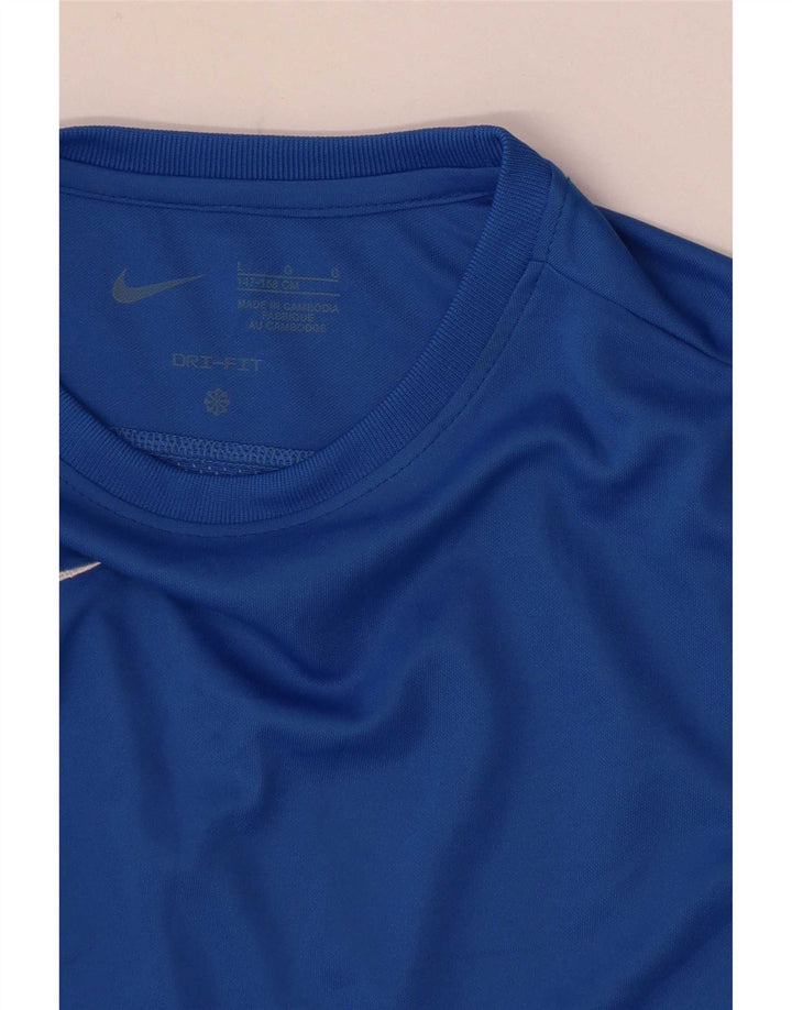 Топ с длинным рукавом Nike для мальчиков Dri Fit, 12–13 лет, большой синий