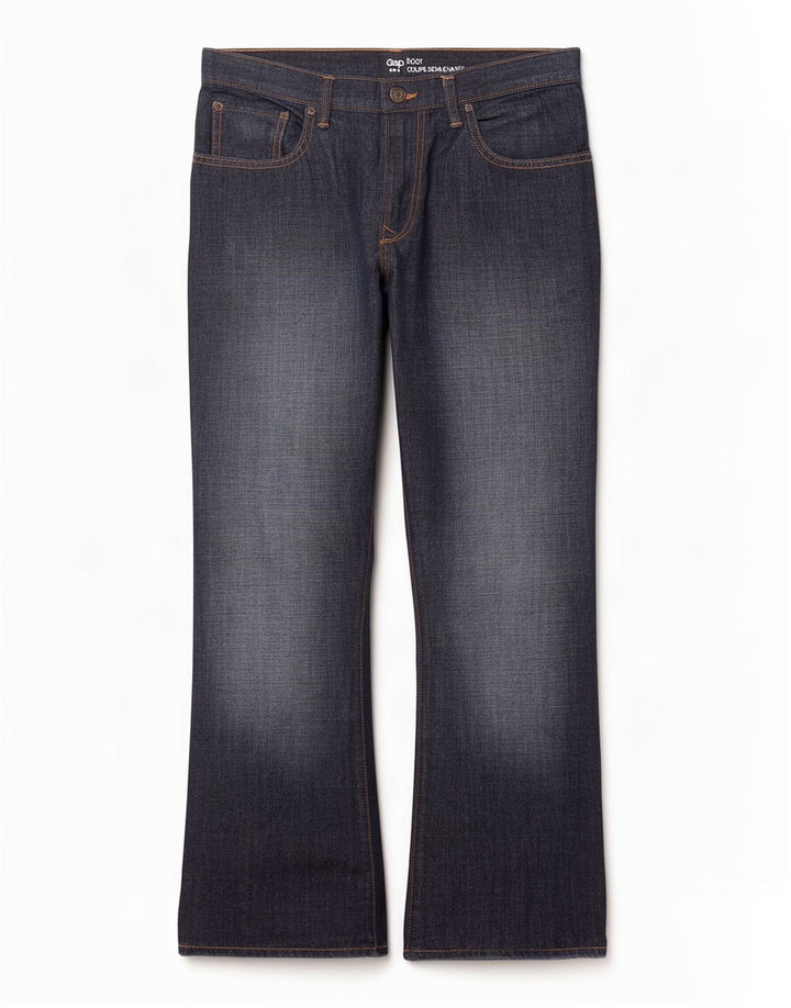 Мужские джинсы Bootcut Gap W34 L29 темно-синие, хлопок