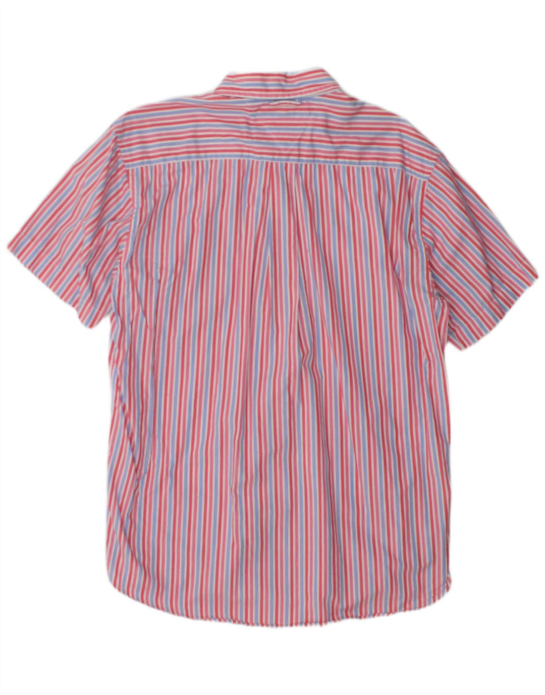 Мужская рубашка с коротким рукавом Tommy Hilfiger, большая красная полоска