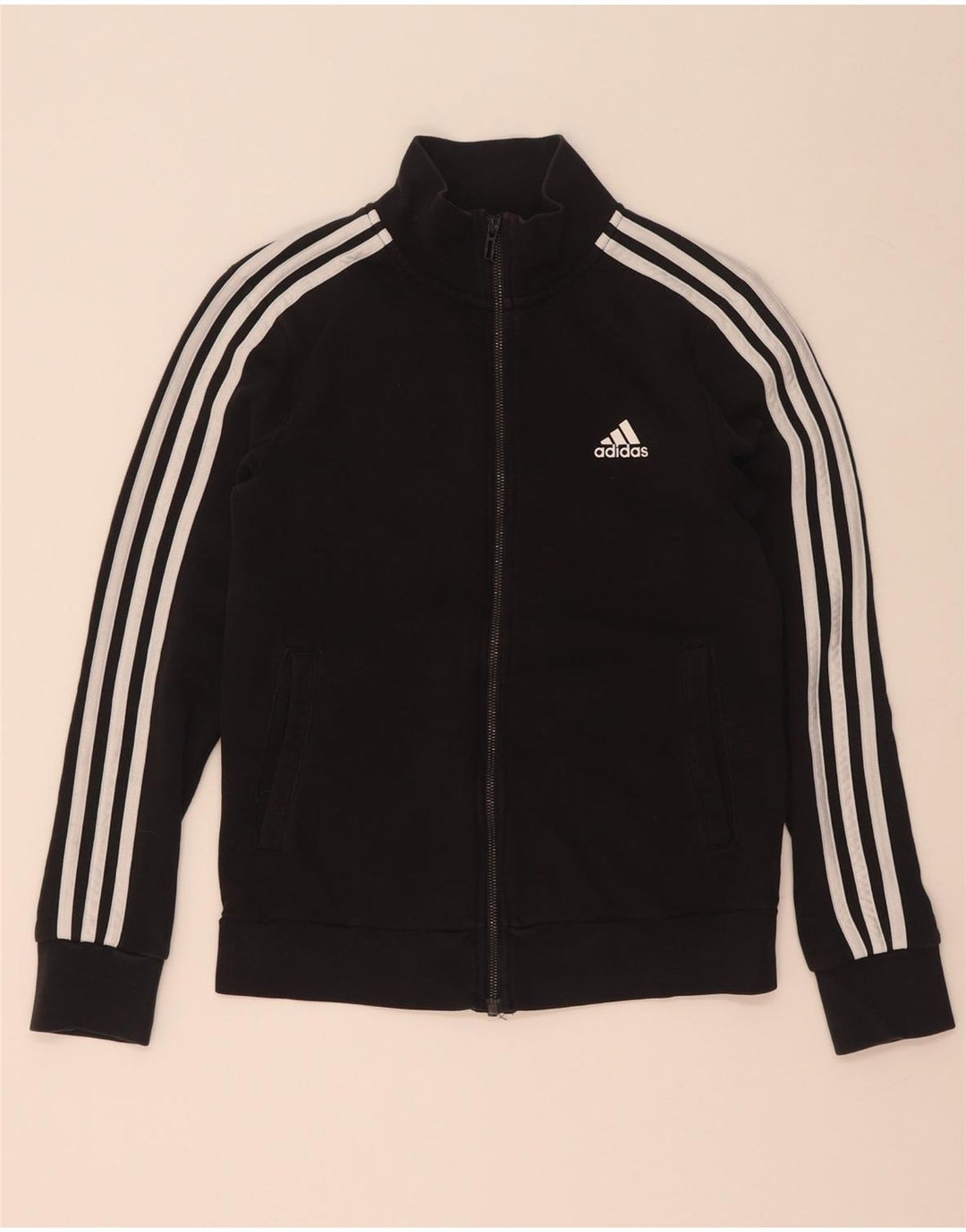 Женский спортивный костюм Adidas Top Jacket UK 8/10, маленький черный хлопок
