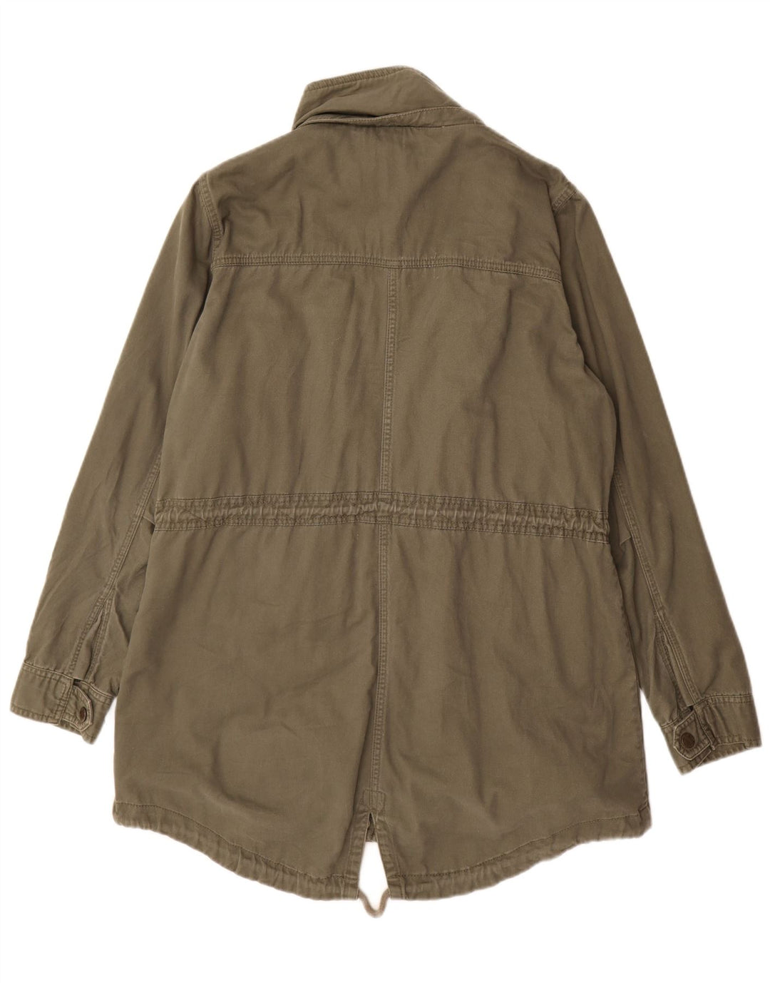 Женская парка Fat Face UK 16, большой размер, хлопок цвета хаки