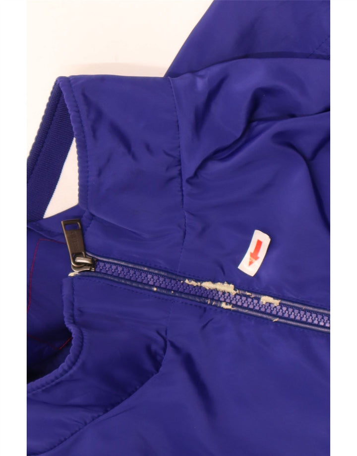 Мужской спортивный костюм Guess 2XL, синий полиэстер с цветными блоками