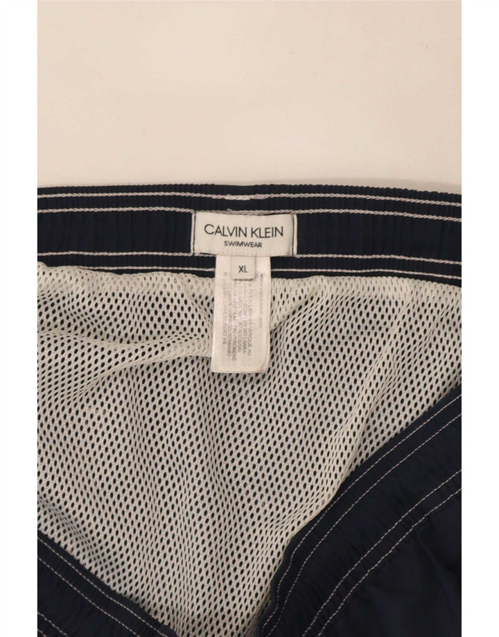 Мужские шорты для плавания Calvin Klein XL, темно-синий, полиэстер