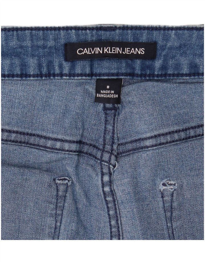 Женская джинсовая юбка Calvin Klein US 8 Medium W28 Синяя