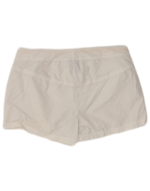 Женские повседневные шорты NIKE UK 12, средние W32, белые