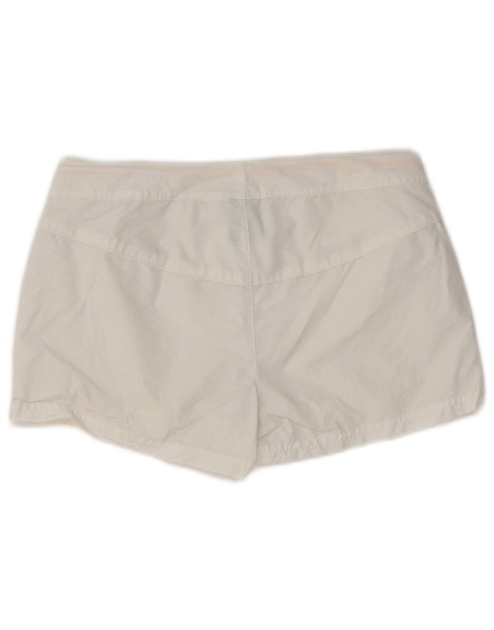 Женские повседневные шорты NIKE UK 12, средние W32, белые