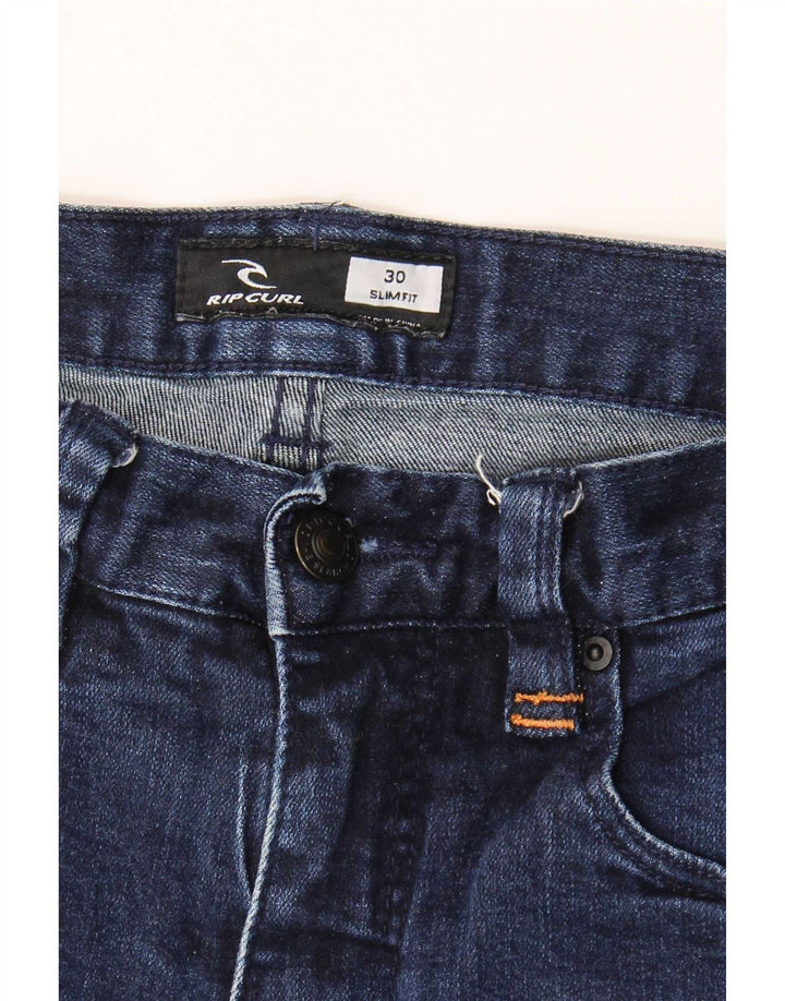 Мужские узкие джинсы Rip Curl W30 L30 темно-синие