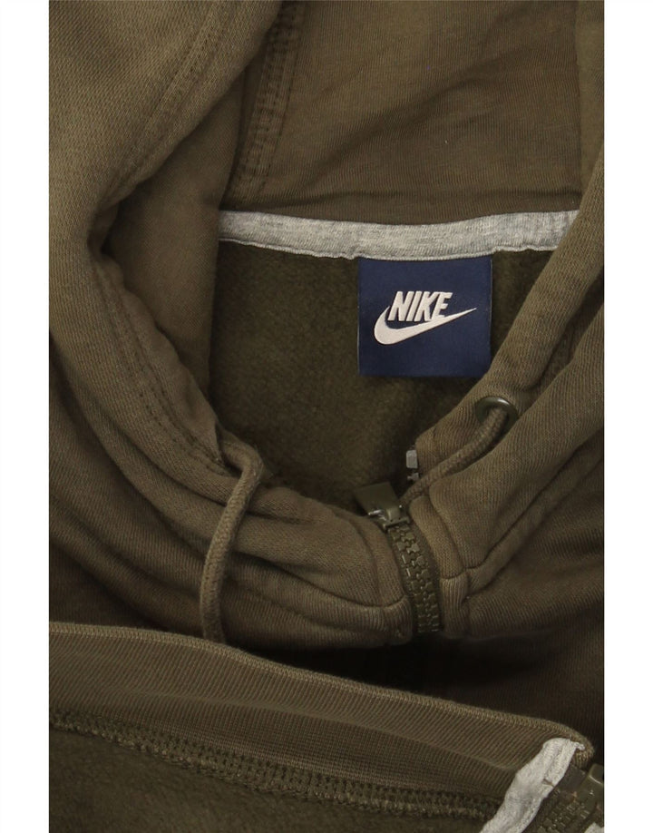 Мужской свитер с капюшоном на молнии Nike 2XL, хаки