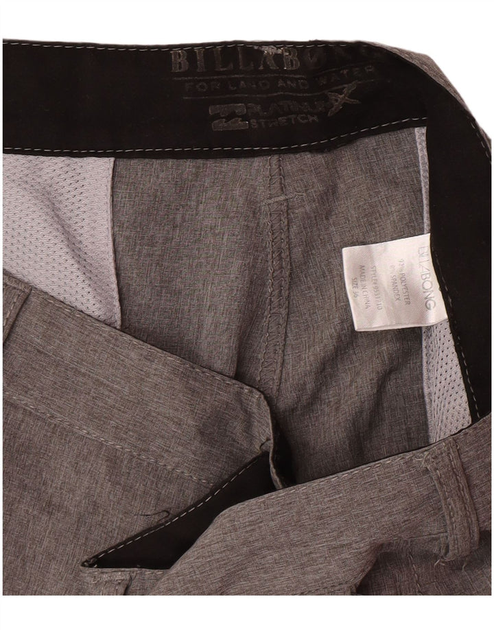 Мужские шорты чинос Billabong W36, большие серые, полиэстер