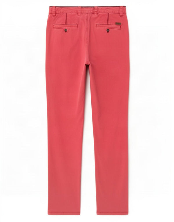 Massimo Dutti Мужские узкие брюки-чиносы EU 40 Medium W31 L34 Красный хлопок