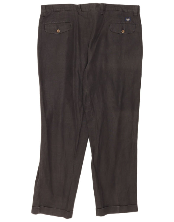 Мужские брюки-чиносы Dockers W40 L30, черные льняные брюки
