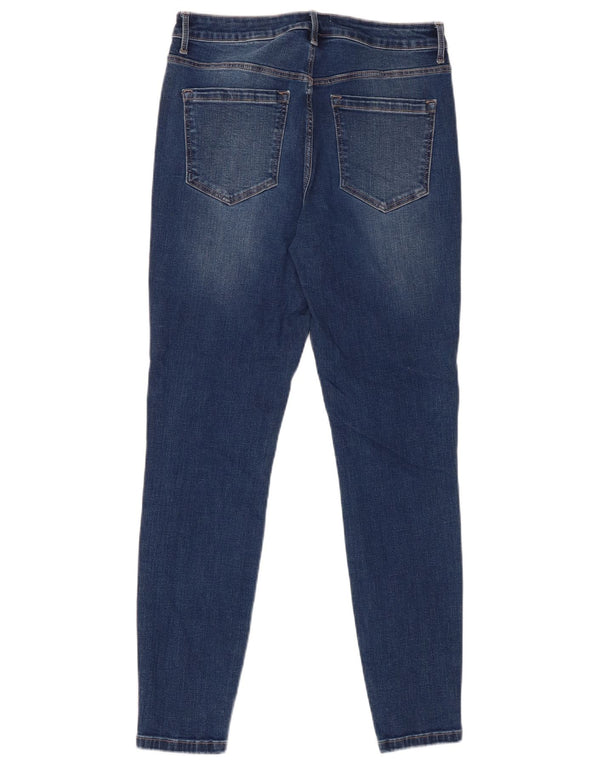Женские джинсы скинни Jack Wills Aimie со средней посадкой W30 L28, синие, хлопок
