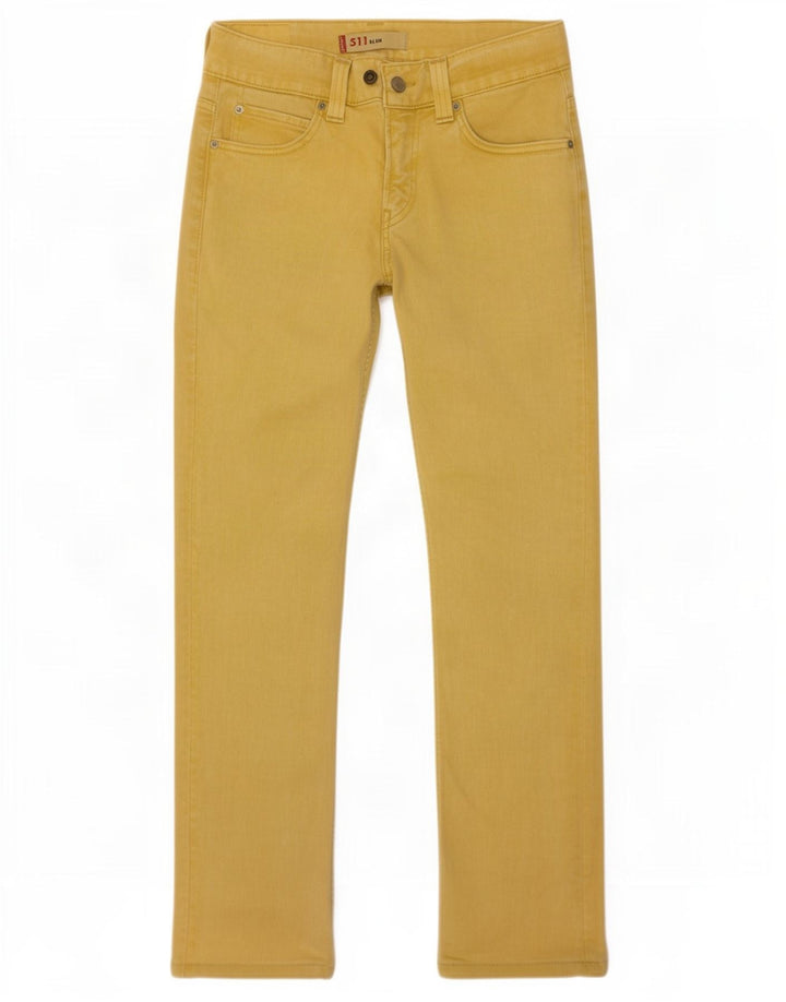 Мужские джинсы Levi's 511 Slim W30 L34 Желтые