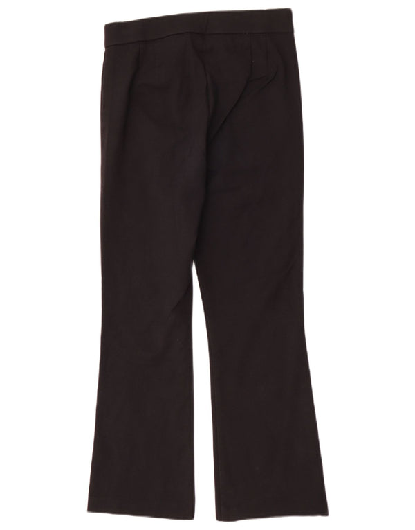 Женские укороченные брюки Zara Bootcut Medium W28 L25, черные хлопковые