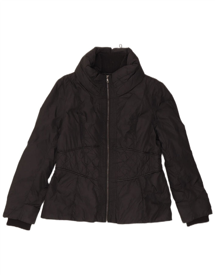 Женская стеганая куртка Zara UK 18 XL, черный полиэстер