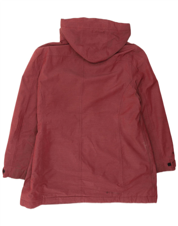 Женская ветровка с капюшоном MC Kinley UK 18 XL бордовый полиэстер