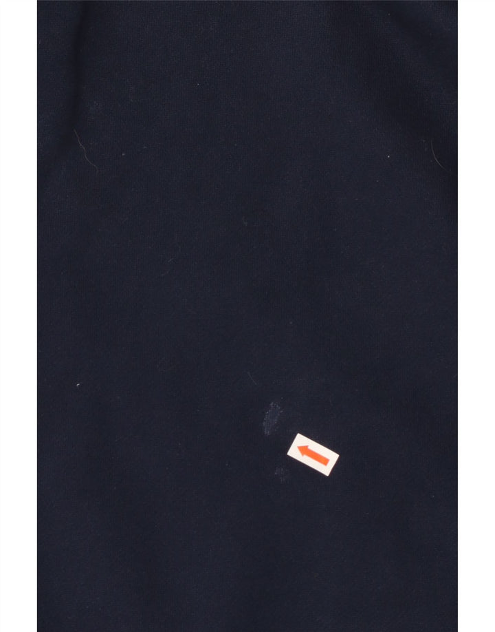 TOMMY HILFIGER Мужской свитер с капюшоном на молнии XL, темно-синий, хлопок