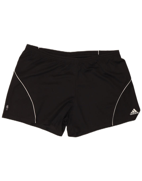 Женские спортивные шорты Adidas Climalite UK 20 2XL, черный полиэстер
