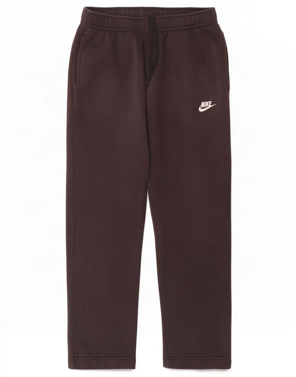 Женские спортивные брюки Nike UK 14, средние черные хлопковые брюки