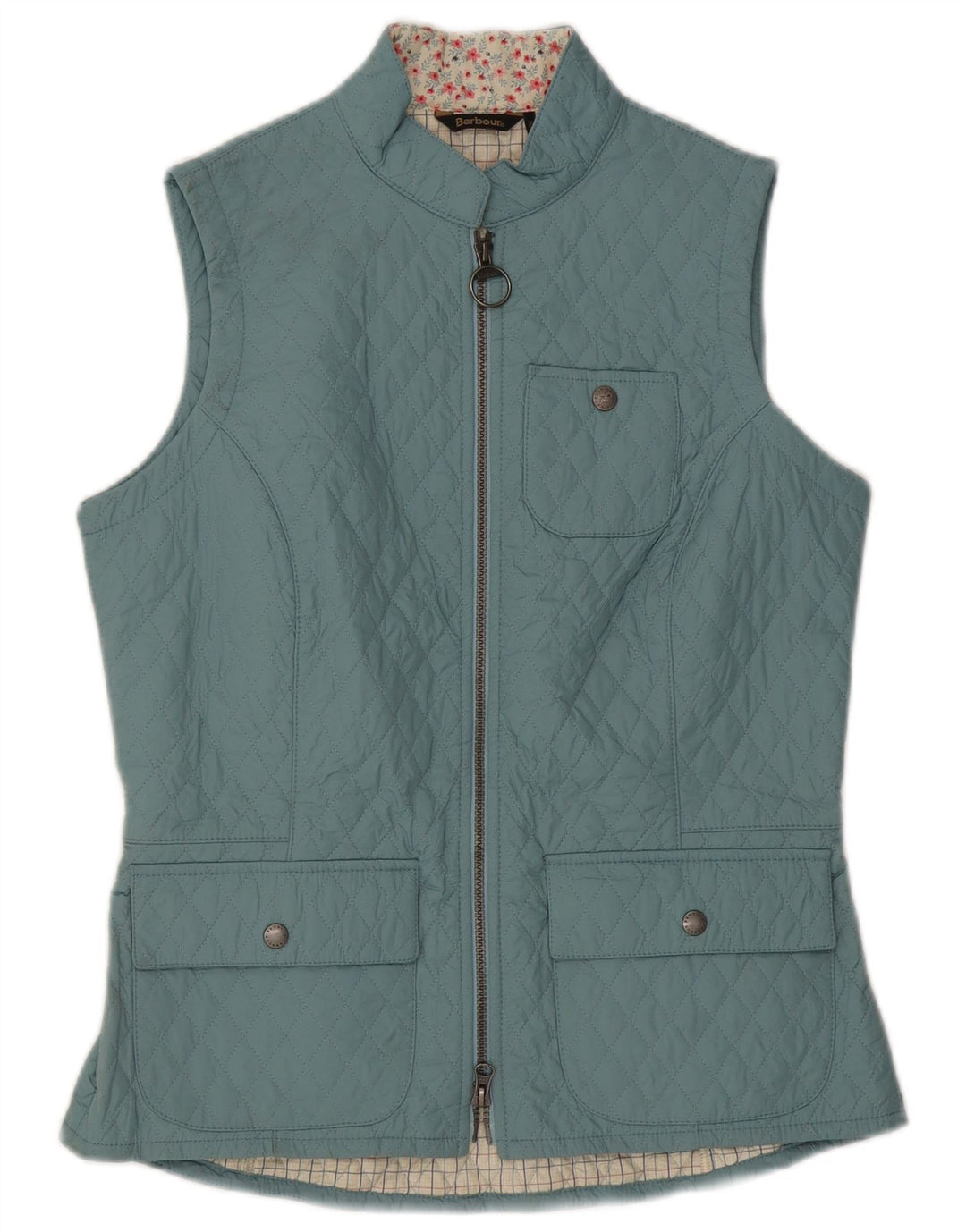 Женский стеганый жилет Barbour UK 12, средний синий из полиамида