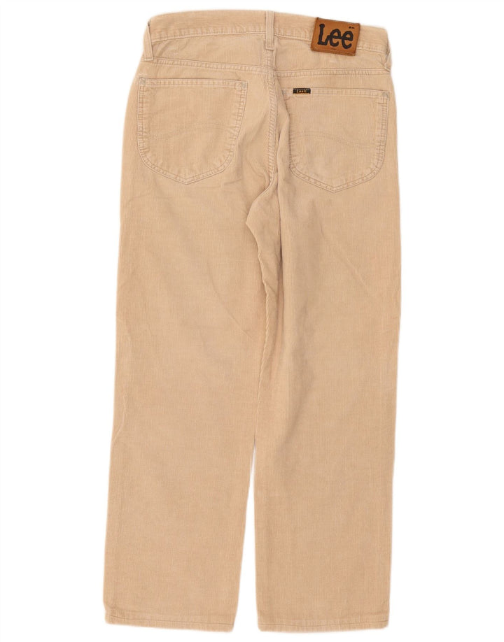 Мужские вельветовые брюки свободного покроя LEE W30 L26, бежевый хлопок